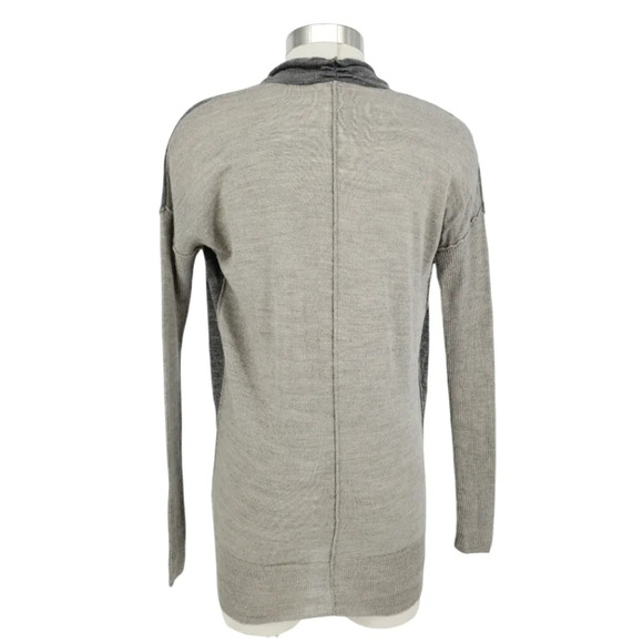 Rebecca Taylor Sweater Cowl Neck Tunic Wool Long Sleeve Knit Pullover - Picture 4 of 6